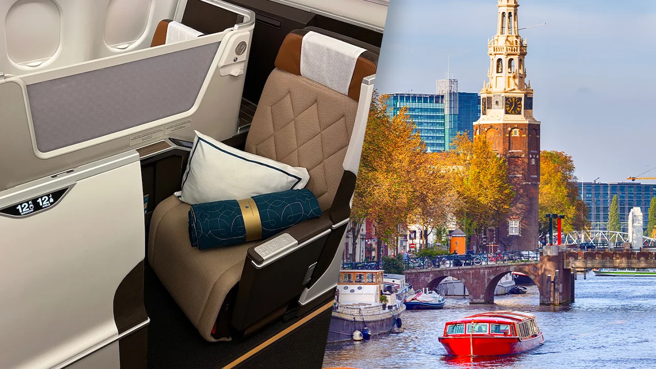 โปรตั๋ว Business Class ไปอัมสเตอร์ดัม Oman Air เริ่ม 59,xxx