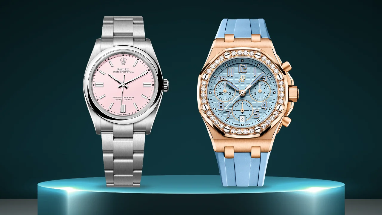 The Candy Dial Luxury Pastel Watches for Elite Collectors