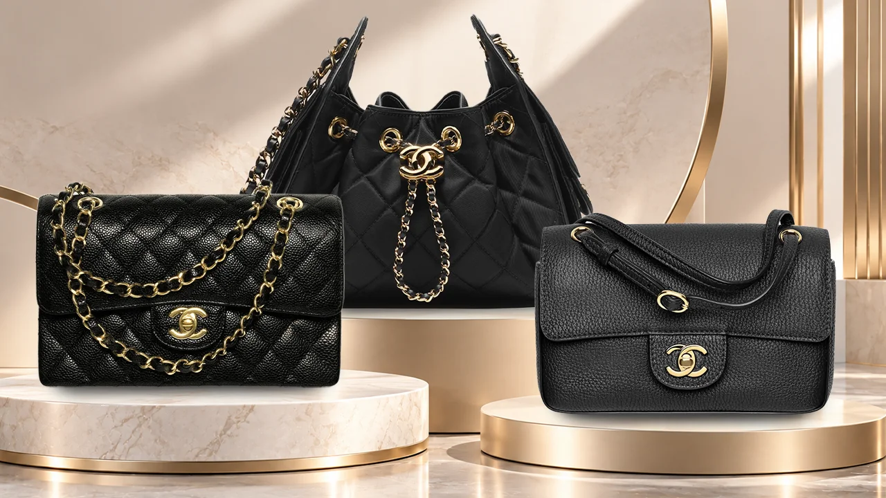 CHANEL Black Bags Span THB 144,500 to THB 404,000 Across 6 Models in One Shade
