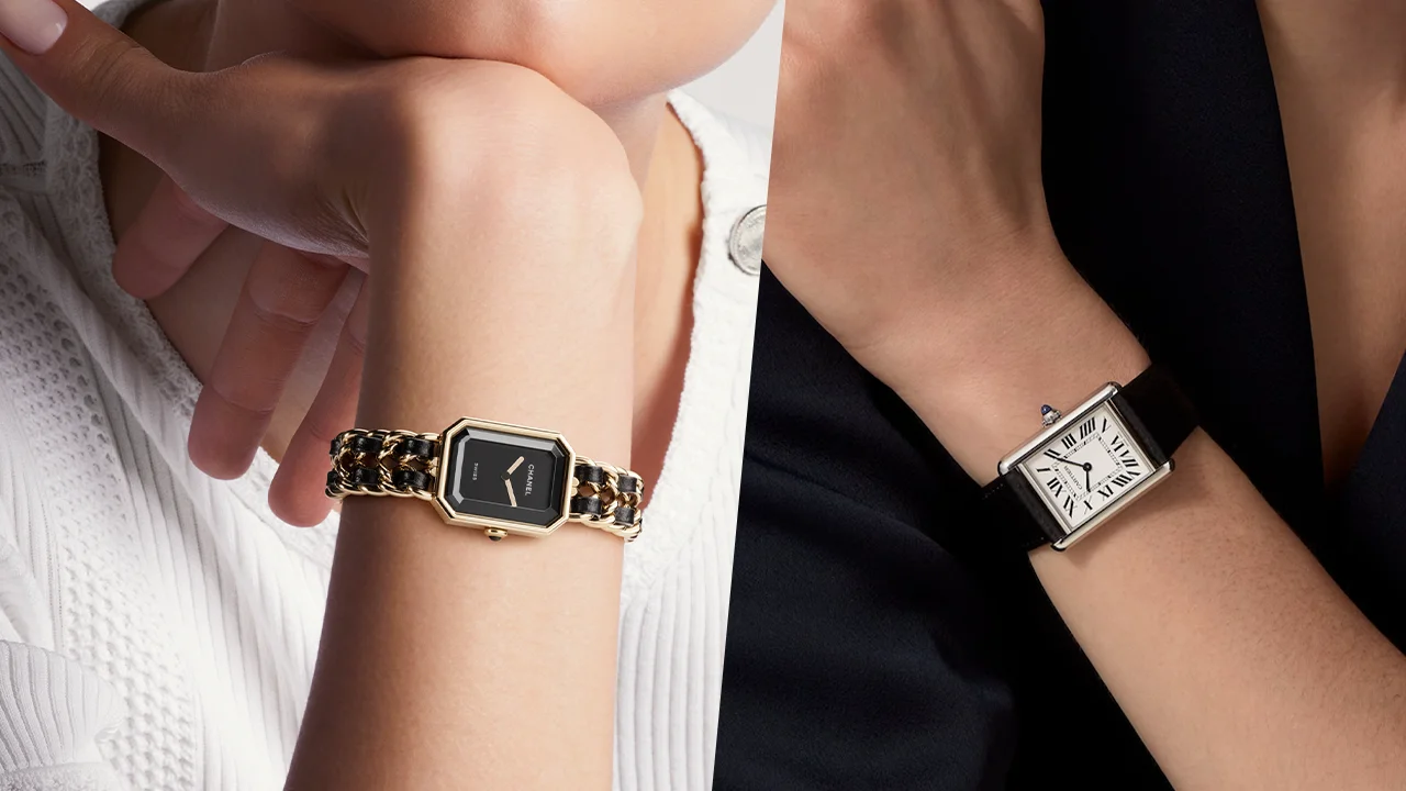 นาฬิกา Cartier Tank กับ Chanel Première ที่ทรงมาจากรถถังกับน้ำหอม